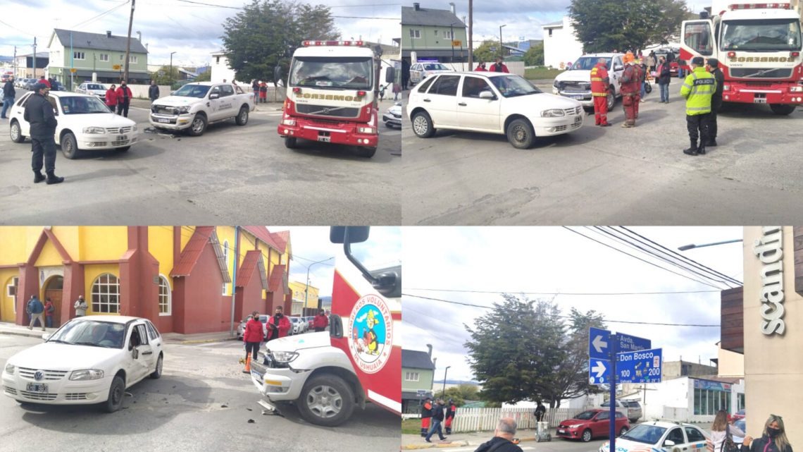 Violento Choque En Pleno Centro De Ushuaia Que Te Pasa Tdf