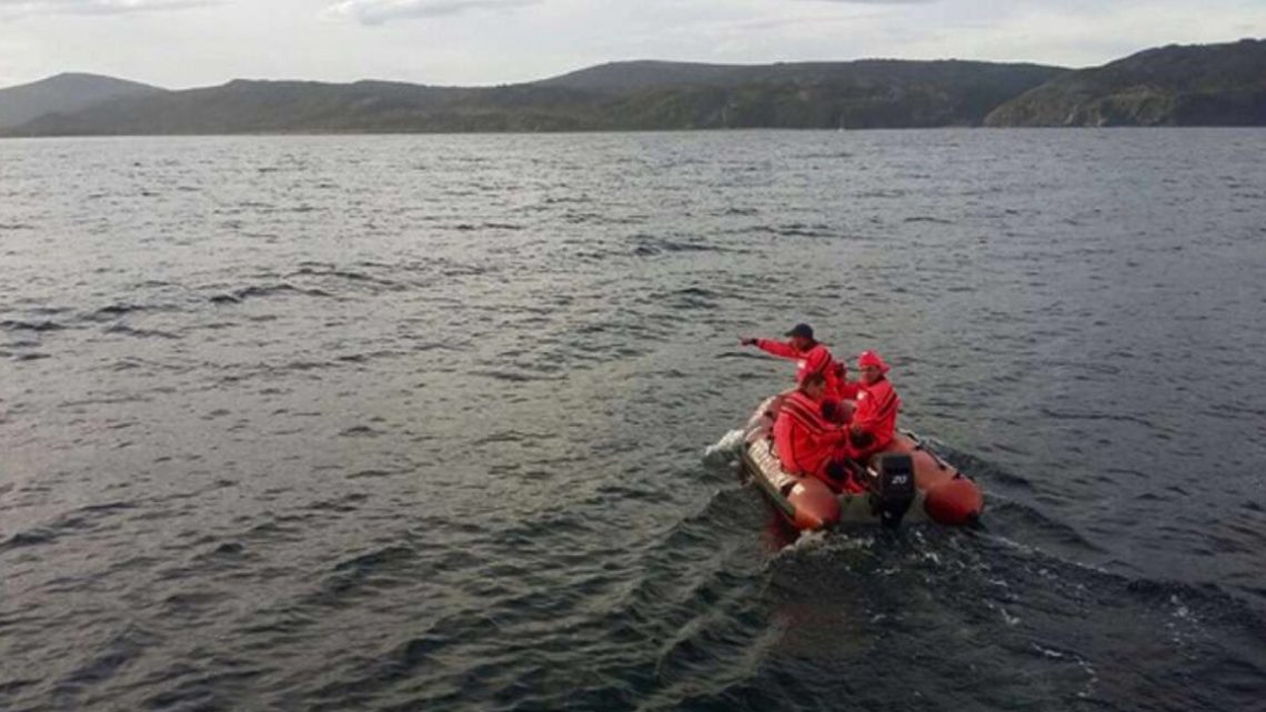 Prefectura rescató a un hombre de las aguas del río Grande