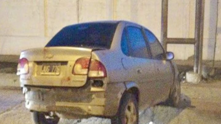 Echaron a Policia que choco borracho y huyo
