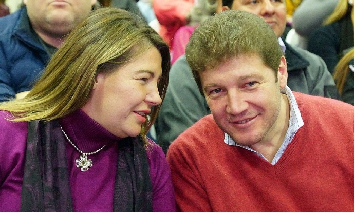 “Yo quiero que a Gustavo Melella le vaya bien en la gestión”, expresó la saliente Bertone