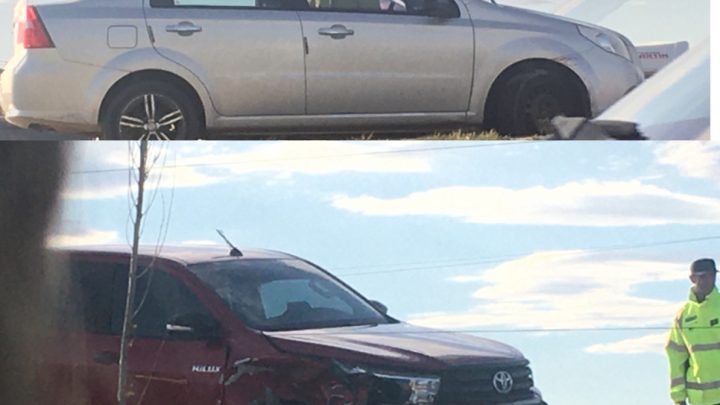 Giro en U y provocó un accidente