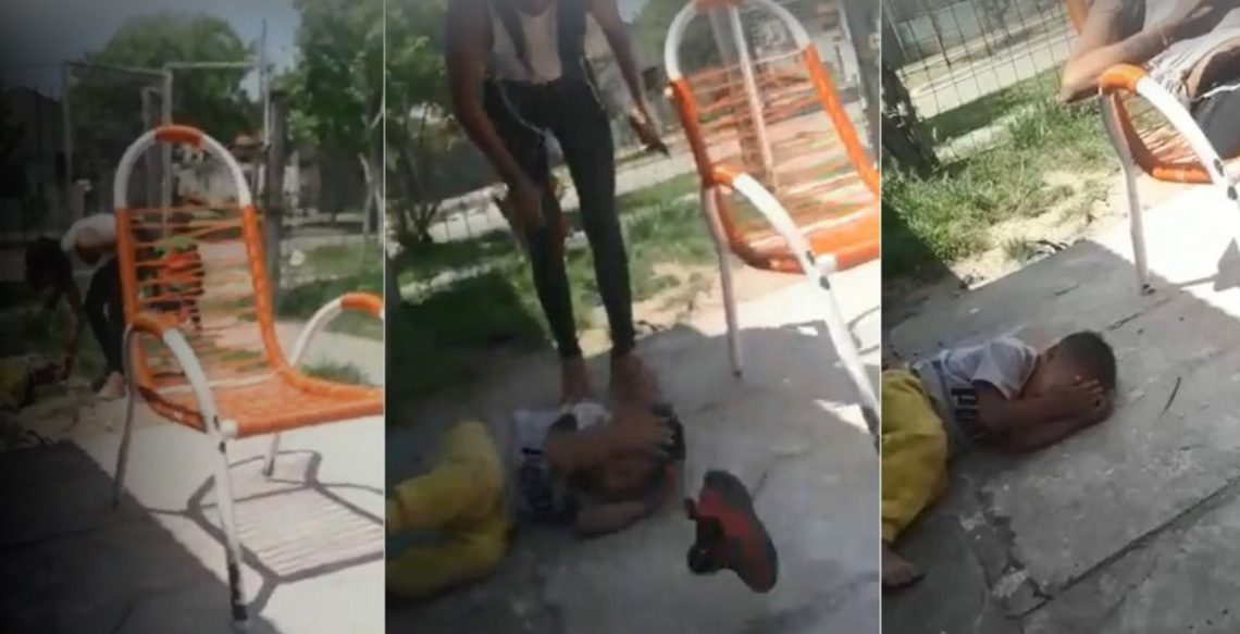 IMÁGENES SENSIBLES VIDEO: Le Dio Una Paliza A Su Hijo De 2 Años, La Filmaron Y Su Familia La Denunció