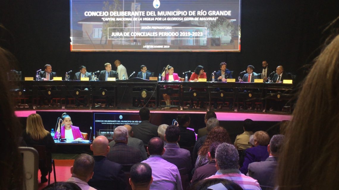 Juraron los nuevos Concejales y Von der Thusen fue electo como Presidente del cuerpo legislativo