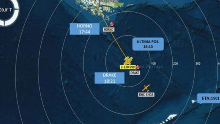 Desapareció Un Avión Chileno, Que Unía Punta Arenas Con La Antártida