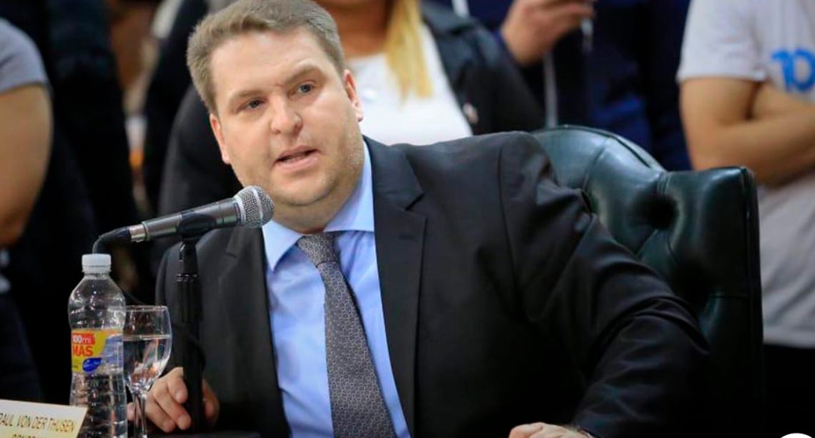 VON DER THUSEN EL CONCEJAL QUE MÁS PROYECTOS PRESENTÓ EN LA GESTIÓN PASADA