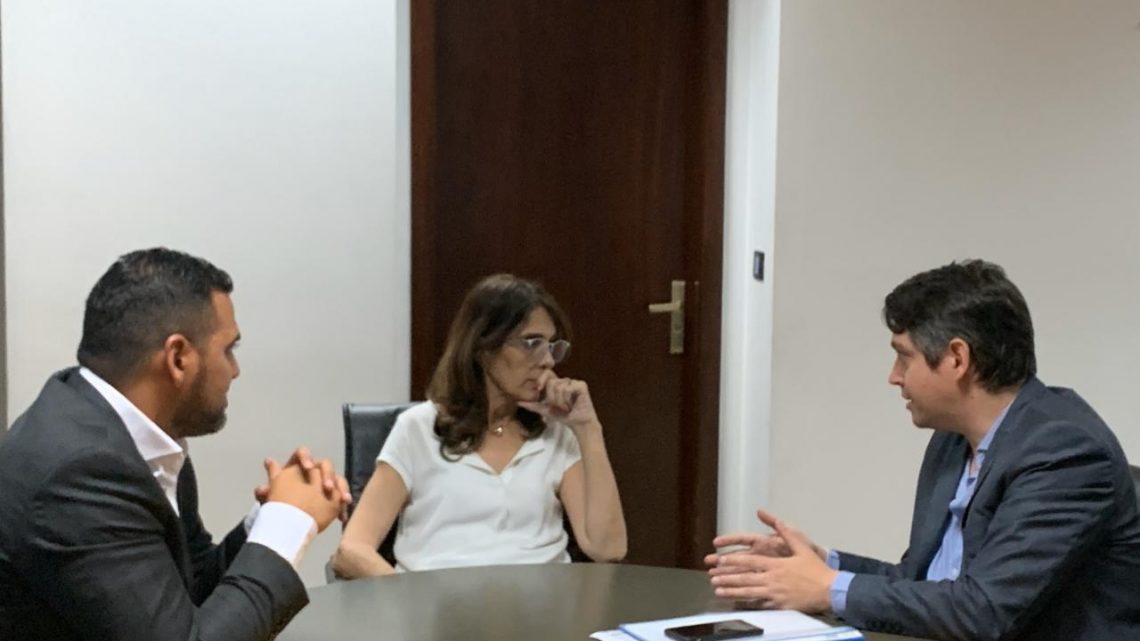VUOTO Y PÉREZ SE REUNIERON CON LA MINISTRA DE VIVIENDA Y HÁBITAT﻿