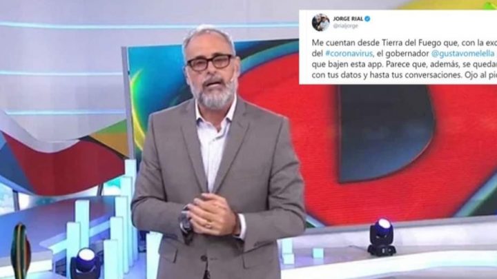 Rial alerta que la aplicación de Melella podría acceder a conversaciones