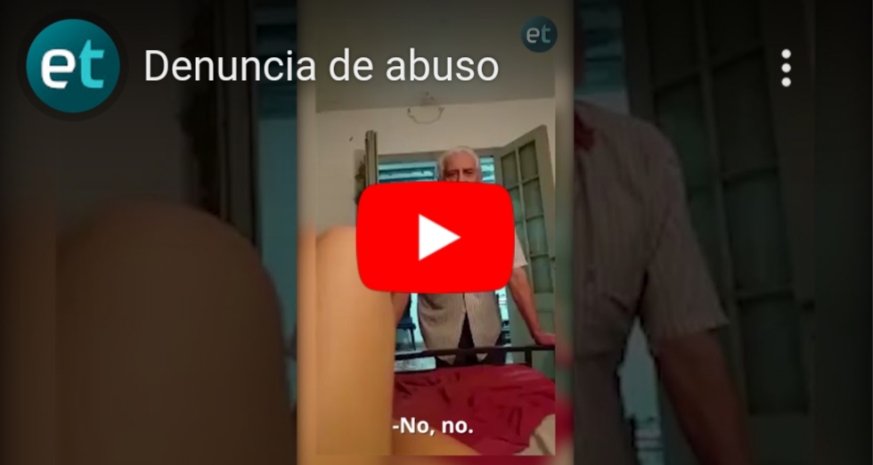 [VIDEO] INFIERNO EN CUARENTENA:Grabó cómo es acosada por su propio abuelo
