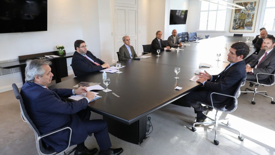 El presidente Alberto Fernández recibió a representantes de la industria farmacéutica