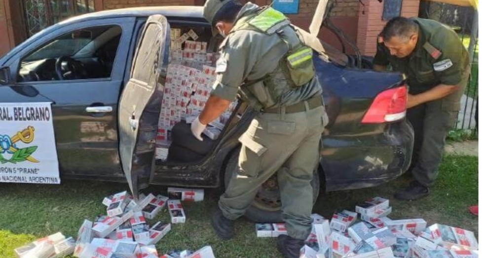 La cuarentena desnudó el intenso contrabando de cigarrillos en la Argentina