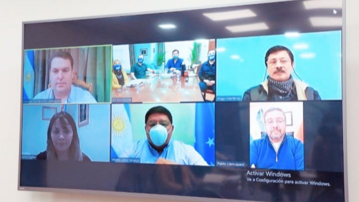 Concejales mantuvieron una videoconferencia con el intendente Pérez