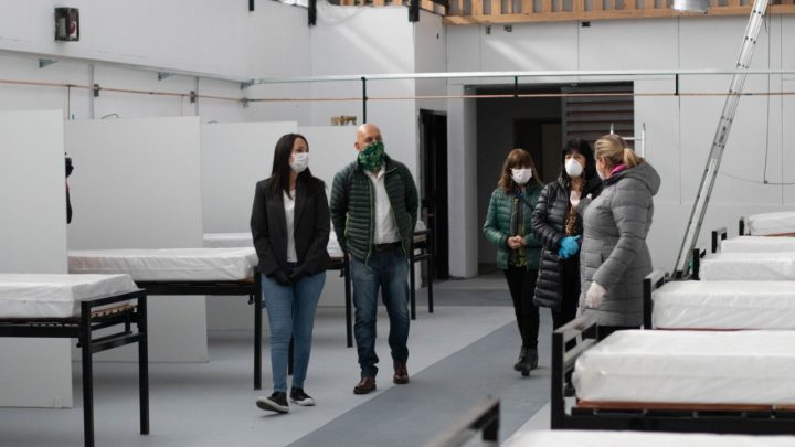 VILLEGAS, MARTÍNEZ ALLENDE Y VUOTO RECORRIERON EL POLO SANITARIO DE USHUAIA