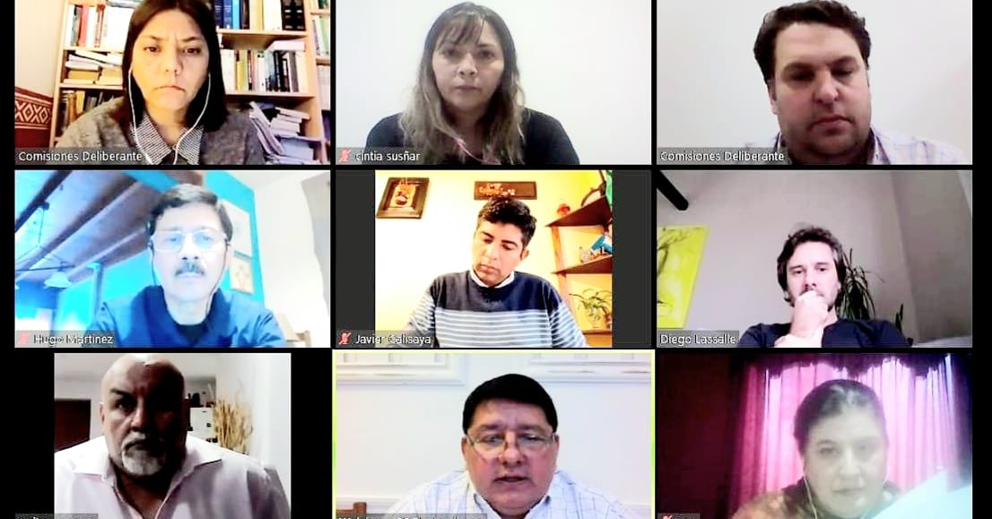 Se llevó a cabo por videoconferencia la comisión Nº3 de Salud y Discapacidad que preside el concejal Walter Abregú