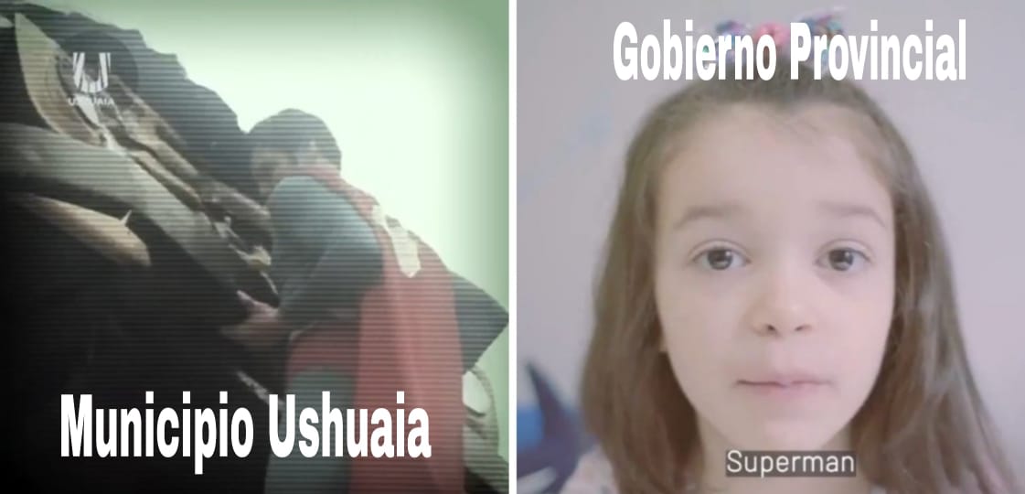 [VIDEO] PAPELÓN GOBIERNO LE COPIÓ EL SPOT DE SUPERHÉROES A LA MUNICIPALIDAD DE USHUAIA