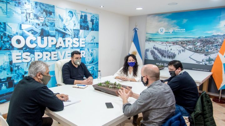 EL INTENDENTE VUOTO SE REUNIÓ CON LA CONCEJALA LAURA AVILA Y LOS CONCEJALES BRANCA Y DE LA VEGA
