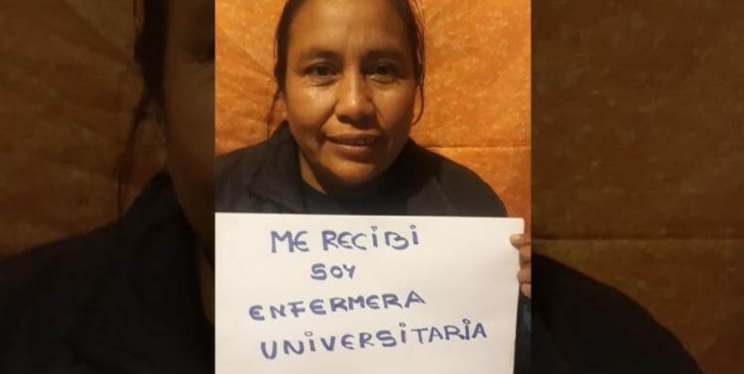 Una mujer con de 43 años se recibió por Zoom en plena cuarentena: «Soy enfermera universitaria» Una mujer con de 43 años se recibió por Zoom en plena cuarentena: «Soy enfermera universitaria»