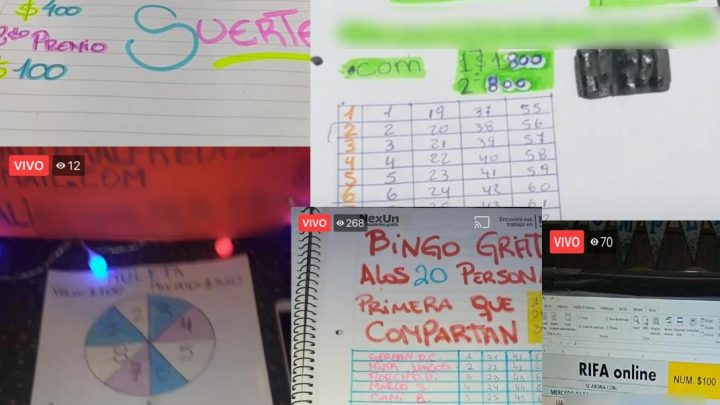 Detienen a un hombre que organizaba bingos por Facebook