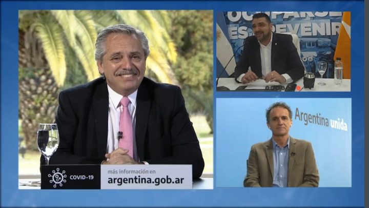 WALTER VUOTO Y MARTÍN PÉREZ PARTICIPARON DEL LANZAMIENTO DE ALBERTO FERNÁNDEZ DEL PLAN DE OBRAS