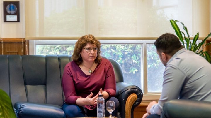 WALTER VUOTO SE REUNIÓ CON LA DIPUTADA NACIONAL CAROLINA YUTROVIC