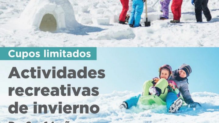 LA MUNICIPALIDAD DE USHUAIA ABRIÓ LAS INSCRIPCIONES PARA LAS ACTIVIDADES RECREATIVAS DE INVIERNO