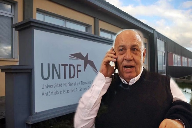 Denuncia Penal contra el Rector de la UNTDF, Castelucci
