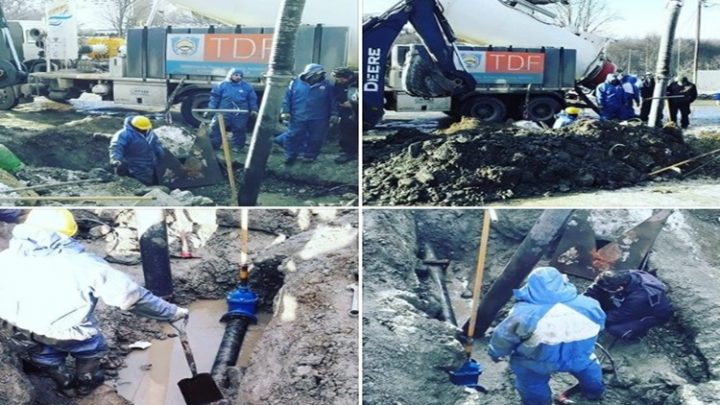 En pleno re brote de Coronavirus hay problemas con el agua en Ushuaia