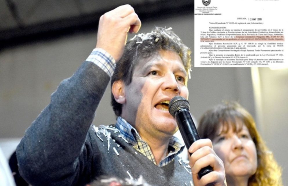Una ayudita de Melella a los amigos en medio de la pandemia