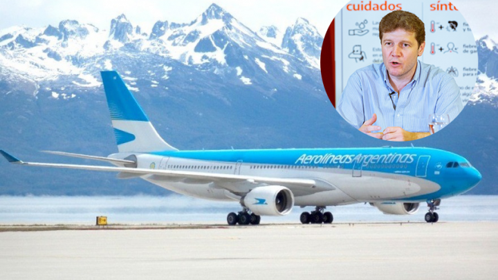 Ahora Melella quiere responsabilizar a Aerolineas
