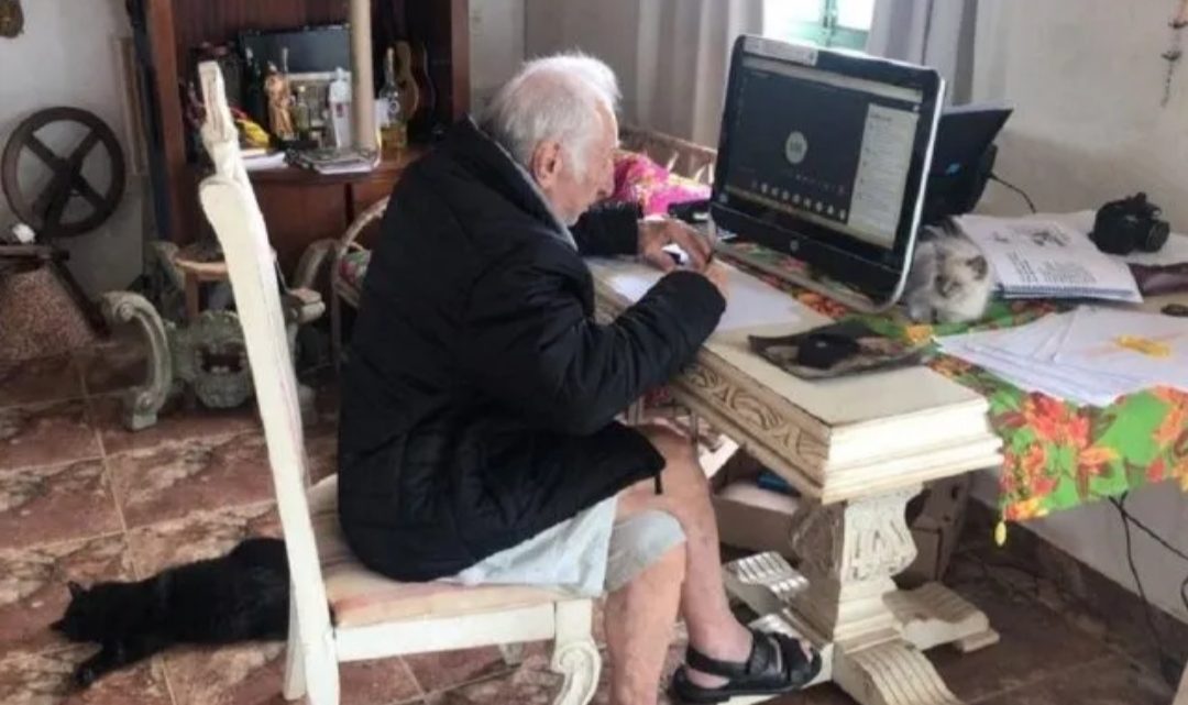 A sus 92 años, estudia en línea para convertirse en arquitecto A sus 92 años, estudia en línea para convertirse en arquitecto