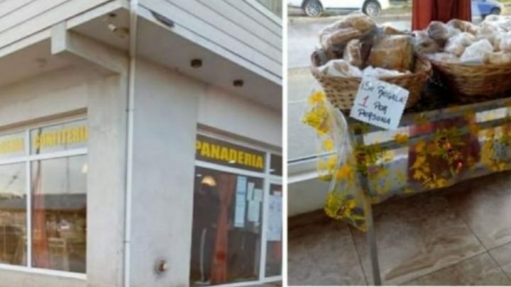 “Se regala, uno por persona” Destacado gesto de Solidaridad de una panadería