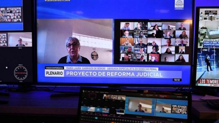 El Senado debate el proyecto de reforma judicial