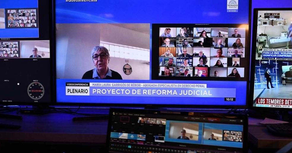 El Senado debate el proyecto de reforma judicial