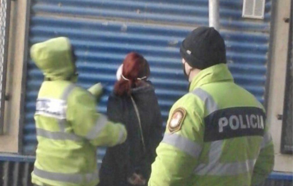 Detenida nuevamente por violar la cuarentena
