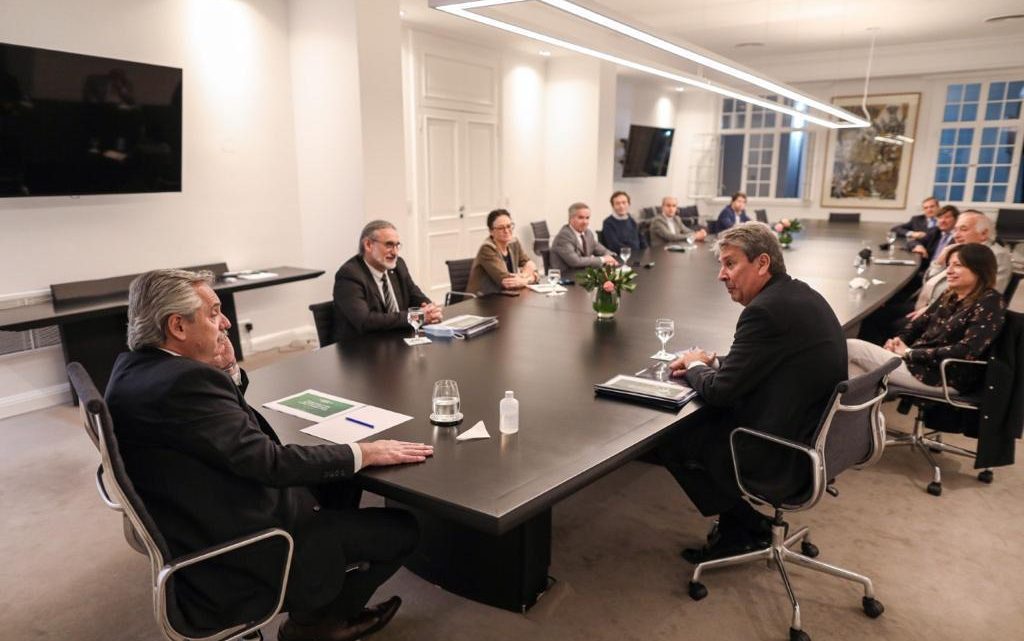 El Presidente recibió a representantes del Consejo Agroindustrial Argentino