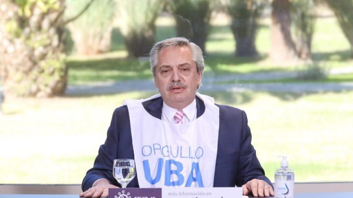 «Estamos orgullosos de haber caído en la universidad pública», dijo el Presidente