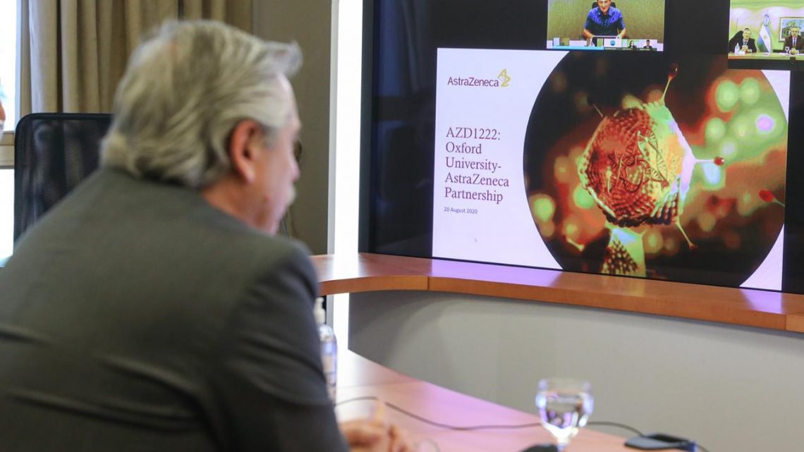 Alberto Fernández: «Que la vacuna se produzca sin fines de lucro y en Argentina es el cumplimiento de un sueño»