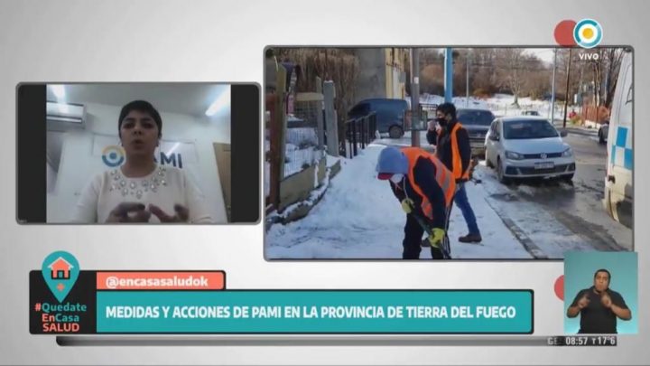 EL TRABAJO DEL PAMI TIERRA DEL FUEGO TOMÓ TRASCENDENCIA NACIONAL