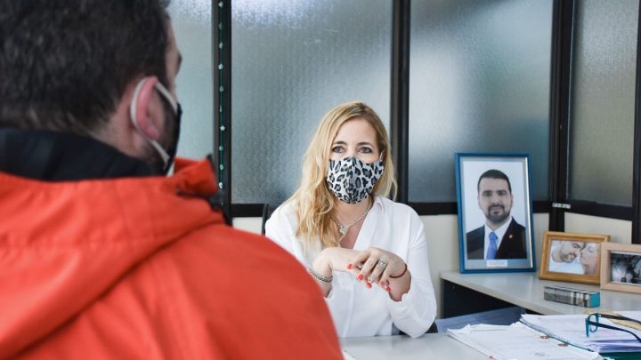 LA SECRETARIA DE HABITAT DE LA MUNICIPALIDAD RECIBIÓ A REPRESENTANTES DEL SINDICATO DE EMPLEADOS VIALES