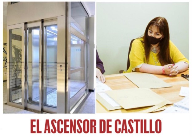 MÁS DE 3 MILLONES EN PLAN PANDEMIA, CASTILLO SE MANDÓ A HACER UN ASCENSOR.