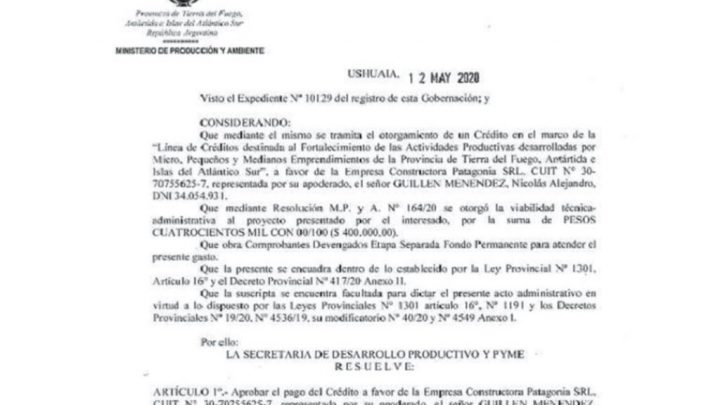 Escándalo en Tierra del Fuego: Melella otorgó crédito blando a empresa involucrada en denuncia por abuso sexual coactivo