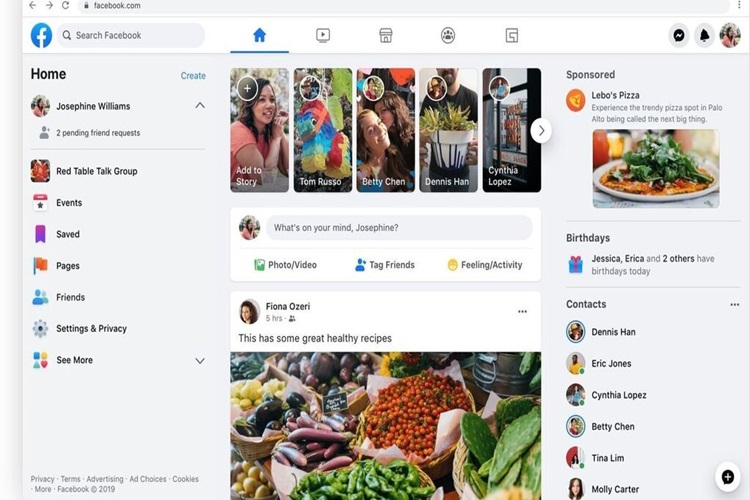 Facebook cambia de diseño desde septiembre