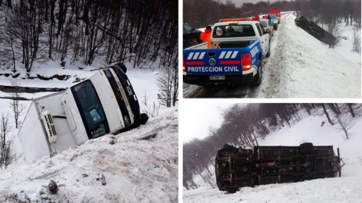 Vuelco en la Ruta 3, sin lesionados