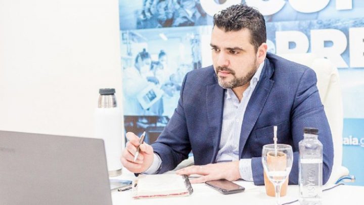 Walter Vuoto denunció a una persona por una situación violenta vivida en su domicilio