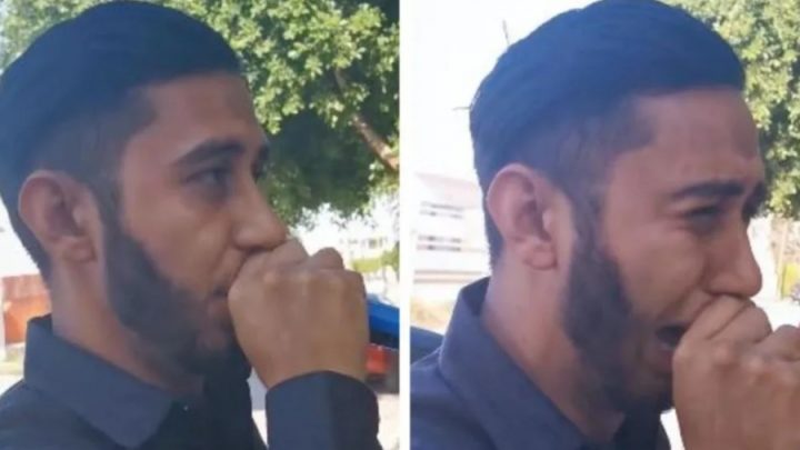 Quiso reconquistar a su ex novia con una serenata pero terminó con el corazón destrozado y se hizo viral
