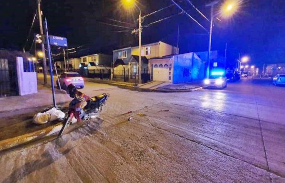 Motociclista lesionado en choque con un Audi