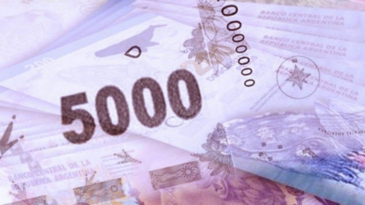 El Banco Central analiza emitir un billete de $5mil