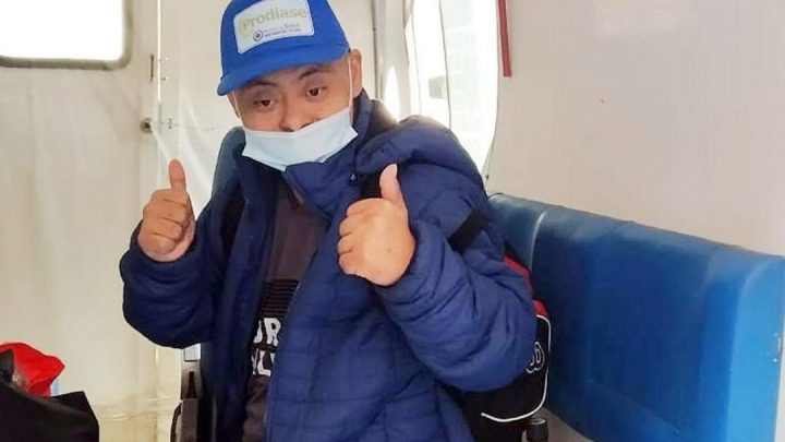 “Muchas noches lloraba”: joven con síndrome de Down y cáncer venció al coronavirus