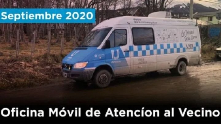 Ushuaia: La oficina móvil de atención al vecino estará presente en los barrios