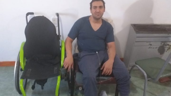 Trabajador quedó parapléjico tras un accidente laboral: “Los patrones no están cumpliendo”