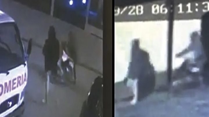 Buscan a dos delincuentes por el robo de una motocicleta